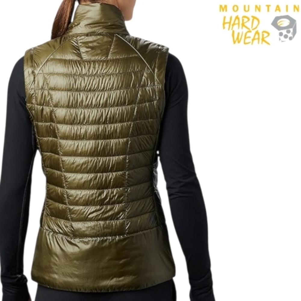 MOUNTAIN HARDWEAR Ghost Shadow Vest. Women's Large Green - Picture 7 of 10
